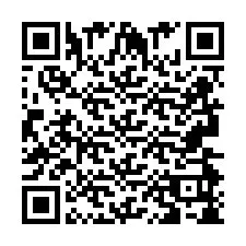 QR-код для номера телефона +2693498507