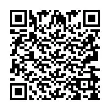 QR Code for Phone number +2693498508