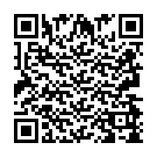 QR Code for Phone number +2693498518