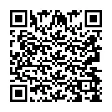 QR Code for Phone number +2693498538
