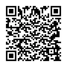 QR Code for Phone number +2693498549