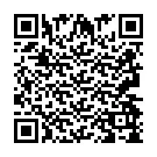 QR Code pour le numéro de téléphone +2693498579