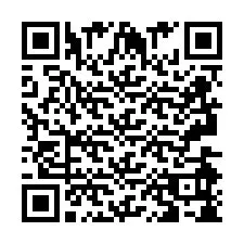 QR Code for Phone number +2693498580