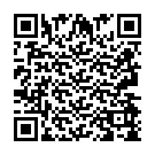 QR Code for Phone number +2693498598