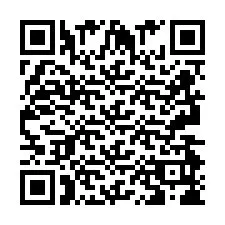 QR Code for Phone number +2693498618