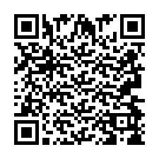 QR Code for Phone number +2693498623