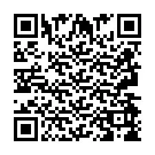 QR Code for Phone number +2693498698