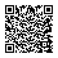 QR Code for Phone number +2693498708