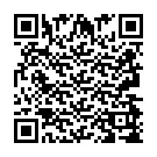 QR Code for Phone number +2693498718