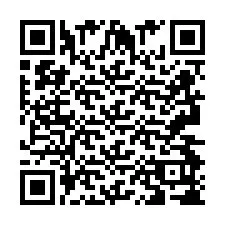 QR Code for Phone number +2693498729