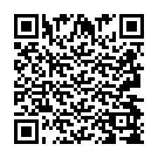 QR Code for Phone number +2693498738