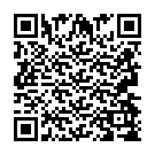 Codice QR per il numero di telefono +2693498773