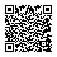 Código QR para número de teléfono +2693498780