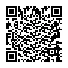 Código QR para número de telefone +2693498981