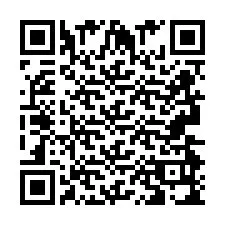 QR-code voor telefoonnummer +2693499017