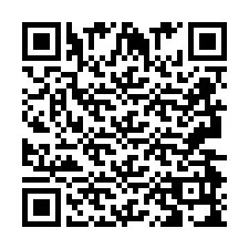 Codice QR per il numero di telefono +2693499049