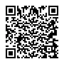 QR-koodi puhelinnumerolle +2693499103