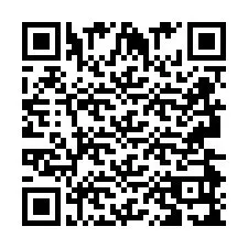 QR-koodi puhelinnumerolle +2693499106