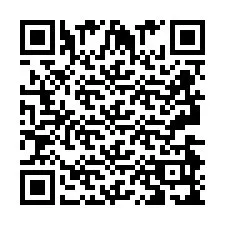 Codice QR per il numero di telefono +2693499110