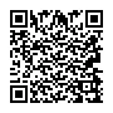 QR-code voor telefoonnummer +2693499113