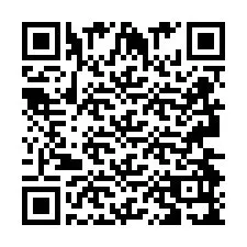 Código QR para número de teléfono +2693499162