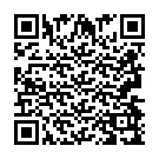 QR код за телефонен номер +2693499165