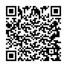 QR-koodi puhelinnumerolle +2693499169