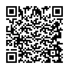 QR-code voor telefoonnummer +2693499172