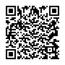 Codice QR per il numero di telefono +2693499221