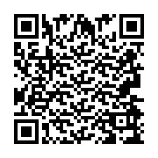 QR код за телефонен номер +2693499297