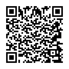 QR код за телефонен номер +2693499303