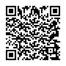 QR-code voor telefoonnummer +2693499309