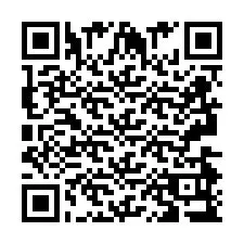 QR-code voor telefoonnummer +2693499310