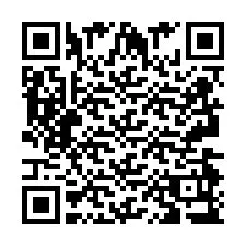 QR код за телефонен номер +2693499344