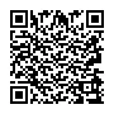 Codice QR per il numero di telefono +2693499384