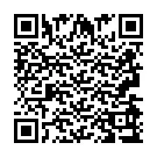 QR код за телефонен номер +2693499385