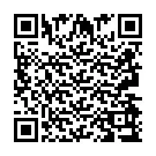 QR Code สำหรับหมายเลขโทรศัพท์ +2693499398