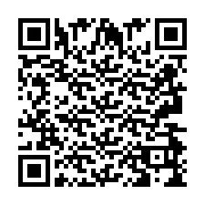 QR код за телефонен номер +2693499408