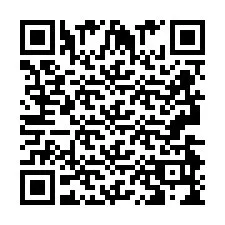 QR kód a telefonszámhoz +2693499415