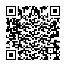 QR код за телефонен номер +2693499420