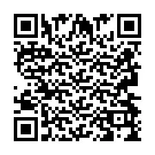 QR-code voor telefoonnummer +2693499432