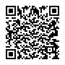 QR Code pour le numéro de téléphone +2693499438