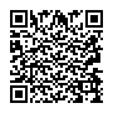 Código QR para número de teléfono +2693499460