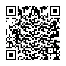 QR-code voor telefoonnummer +2693499464