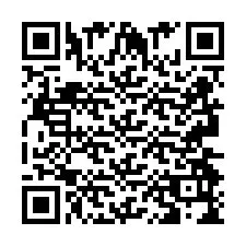 QR-code voor telefoonnummer +2693499476