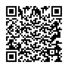 Código QR para número de telefone +2693499481