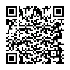 Codice QR per il numero di telefono +2693499542