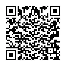 QR-code voor telefoonnummer +2693499551