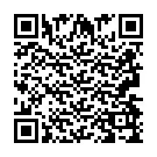 QR код за телефонен номер +2693499565