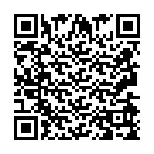 Código QR para número de teléfono +2693499581